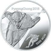 オリンピック冬季競技大会ビョンチャン2018公式記念コイン