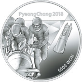 オリンピック冬季競技大会ビョンチャン2018公式記念コイン